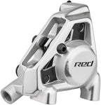 SRAM RED eTap AXS Hydraulic Disc Brake Caliper Assembly - Front or Rear Flat Mount Silver E1