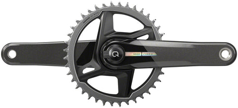 SRAM Force 1 AXS Wide Power Meter Crankset - 167.5mm 12-Speed 40t Direct Mount DUB Spindle Interface Iridescent Gray D2