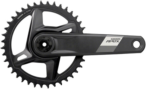 SRAM Apex 1 Wide Crankset - 175mm 12-Speed 40t Direct Mount DUB Spindle Interface Black D1