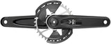 SRAM Eagle 90 T-Type Wide Crankset - 160mm 12-Speed 32t Chainring Direct Mount 2-Guards DUB Spindle Interface Black/Silver