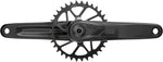 SRAM Eagle 70 T-Type Wide Crankset - 175mm 12-Speed 32t Chainring Direct Mount 2-Guards DUB Spindle Interface Black