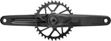 SRAM Eagle 70 T-Type Wide Crankset - 170mm 12-Speed 32t Chainring Direct Mount 2-Guards DUB Spindle Interface Black