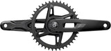 SRAM Rival 1x XPLR AXS Power Meter Wide Crankset - 175mm 12/13-Speed 42t 8-Bolt Direct Mount DUB PM Spindle Black E1