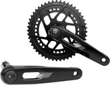 SRAM Rival AXS Power Meter Crankset - 170mm 12-Speed 46/33t 8-Bolt Direct Mount DUB PM Spindle Black E1