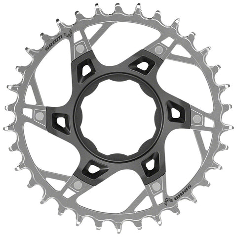 SRAM XX T-Type Chainring - 34t TQ Ebike Direct Mount Silver