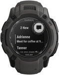 Garmin Instinct 2X Solar GPS Smartwatch - 50mm Graphite