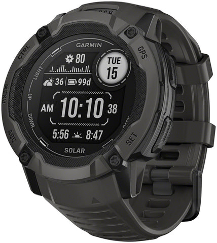 Garmin Instinct 2X Solar GPS Smartwatch - 50mm Graphite