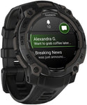 Garmin Instinct 3 45mm AMOLED Black with Black Band