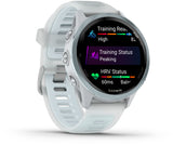 Garmin Forerunner 570 SmartWatch - 42mm Whitestone/Cloud Blue
