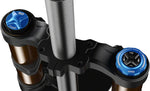 FOX 40 Factory Suspension Fork - 27.5 203 mm 20TA x 110 mm 48mm Offset GRIP X2 Damper Shiny Black