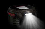 Garmin fenix 8, 51 mm, MicroLED, Sapphire, Carbon Gray DLC Titanium with Black/Pebble Gray Silicone Band