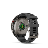 Garmin fēnix 8 Pro – 47 mm, AMOLED, Sapphire, Titanium with Graphite/Black Silicone Band