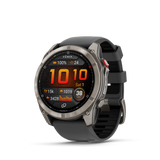Garmin fēnix 8 Pro – 51 mm, AMOLED, Sapphire, Titanium with Graphite/Black Silicone Band