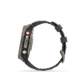 Garmin fēnix 8 Pro – 51 mm, AMOLED, Sapphire, Titanium with Graphite/Black Silicone Band