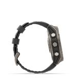 Garmin fēnix 8 Pro – 51 mm, AMOLED, Sapphire, Titanium with Graphite/Black Silicone Band