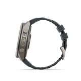 Garmin fenix 9 Pro – inReach, 51 mm  Titanium with Graphite/Black Silicone Band