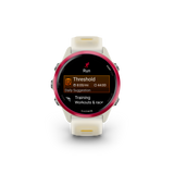 Garmin Forerunner 570 - 42mm  Raspberry Aluminum with Translucent Bone/Mango Band