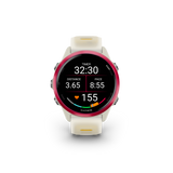 Garmin Forerunner 570 - 42mm  Raspberry Aluminum with Translucent Bone/Mango Band