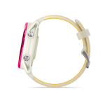 Garmin Forerunner 570 - 42mm  Raspberry Aluminum with Translucent Bone/Mango Band