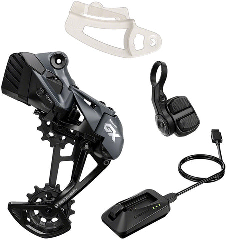 SRAM GX Eagle AXS Upgrade Kit - Compatible with any SRAM Eagle Ecosystem Cassettes and Crank Arms Black A1
