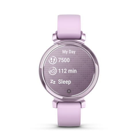 Garmin Lily 2 Metallic Lilac with Lilac Silicone Band