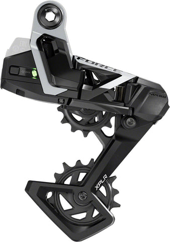 SRAM Force XPLR AXS Rear Derailleur - For Force XPLR 1x 13-Speed 46t Max UDH Hangerless (Battery Not Included) Black/Silver E1
