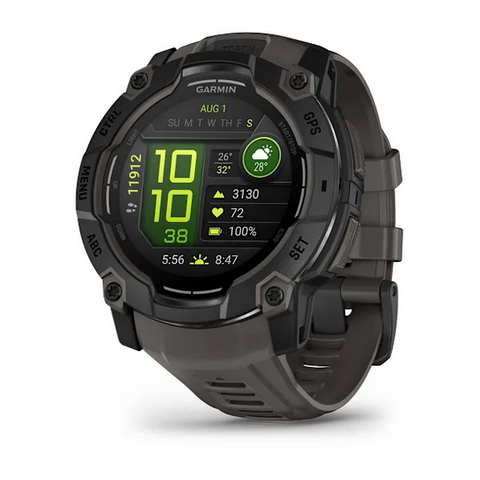 Garmin Instinct 3 50mm AMOLED Black with Charcoal Band