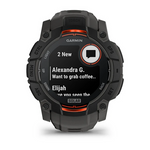 Garmin Instinct 3 50mm Solar Black with Charcoal Band