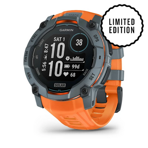 Garmin Instinct 3 50mm Solar Twilight with Solstice Band