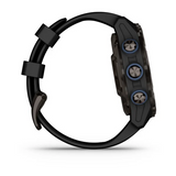 Garmin Descent Mk3i 43 mm  Carbon Gray DLC Titanium with Black Silicone Band