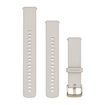 Garmin Quick Release Bands (18 mm)  Ivory with Soft Gold Hardware