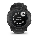 Garmin Instinct 3 - 50 mm, Solar, Tactical Edition Black with Black Band