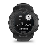 Garmin Instinct 3 - 50 mm, Solar, Tactical Edition Black with Black Band