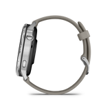 Garmin Venu 4 – 45 mm  Silver with Silver Gray Silicone Band