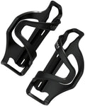 Lezyne, Flow Side Load, Bottle Cage, Composite, 1 right, 1 left loading, Black 48g, Pair