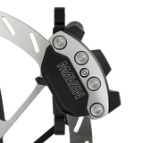 SRAM Disc Brake Maven Ultimate - Carbon Lever, Ti Hardware, Reach/Contact Adj ,SwingLink, Clear Ano Front 950mm Hose (includes MMX Clamp,20P-2 Bracket) B1