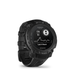 Garmin Instinct 3 45 mm, Solar, Tactical Edition  Black with Black Band