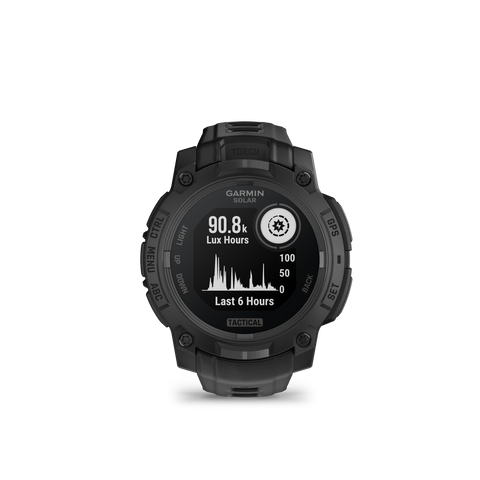 Garmin Instinct 3 45 mm, Solar, Tactical Edition  Black with Black Band