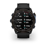 Garmin Descent Mk3i, 51 mm, Carbon Gray DLC Titanium with Black Silicone Band