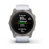 Garmin epix Pro (Gen 2), Sapphire Edition  51 mm, Titanium with Whitestone Band