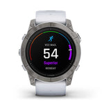 Garmin epix Pro (Gen 2), Sapphire Edition  51 mm, Titanium with Whitestone Band