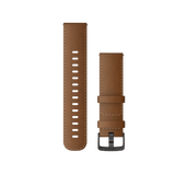 Garmin Venu 4 – 45 mm Slate with Black Silicone Band and Brown Leather Band