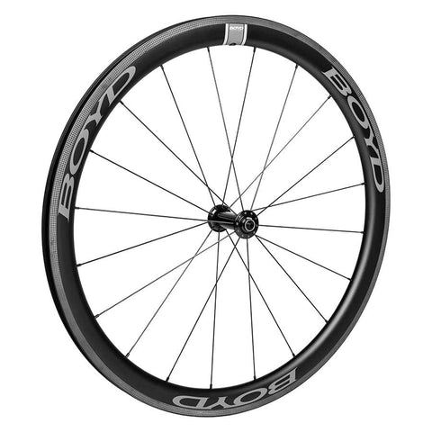 Boyd Cycling, 44mm Carbon Clincher, Wheel, Front, 700C / 622, Holes: 20, QR, 100mm, Rim