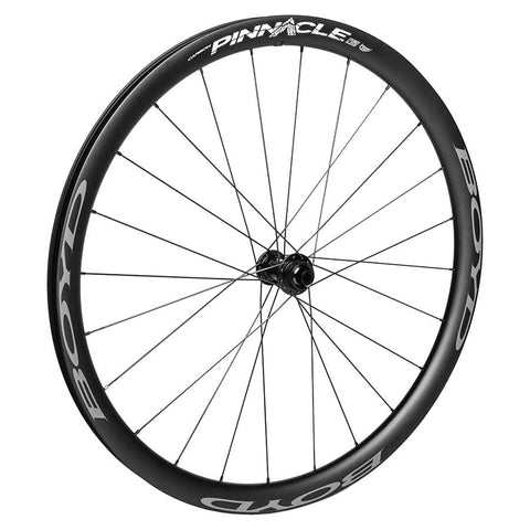 Boyd Cycling, Pinnacle, Wheel, Front, 700C / 622, Holes: 24, 12mm TA, 100mm, Disc Center Lock