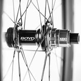 Boyd Cycling, Pinnacle, Wheel, Rear, 700C / 622, Holes: 28, 12mm TA, 142mm, Disc Center Lock, SRAM XD-R