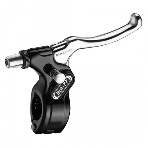 Brake Lever Dc Tech77 Locking Bk/Bk Lh Only