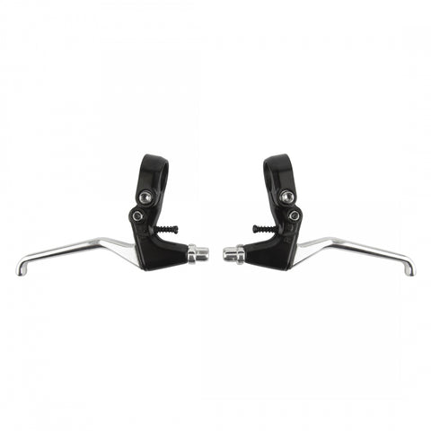 Brake Lever Sunlt Mtn Aly 4-Finger Sl/Bk