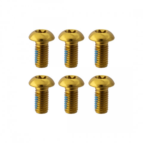 Brake Part Clk Disc Bolts Ano Gld Pkof6