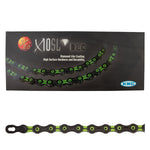 KMC, X10SL DLC, Chain, 10sp., 116 links, Green