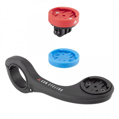 Hbar Mount Kom Combo Kit Garmin/Wahoo/Gopro Bk